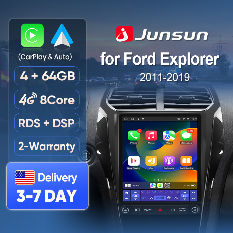 Japanese Lifestyle Called - Junsun draadloos CarPlay scherm voor Ford
