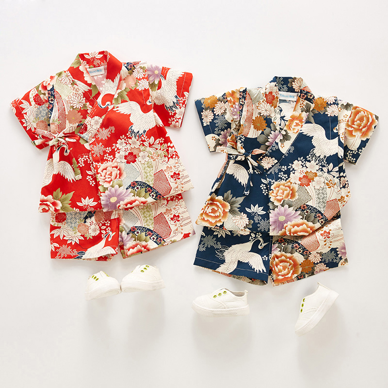 Zomer Kinderen Yukata Kleding  - Kimono Yukata Cotton recensie en prijs