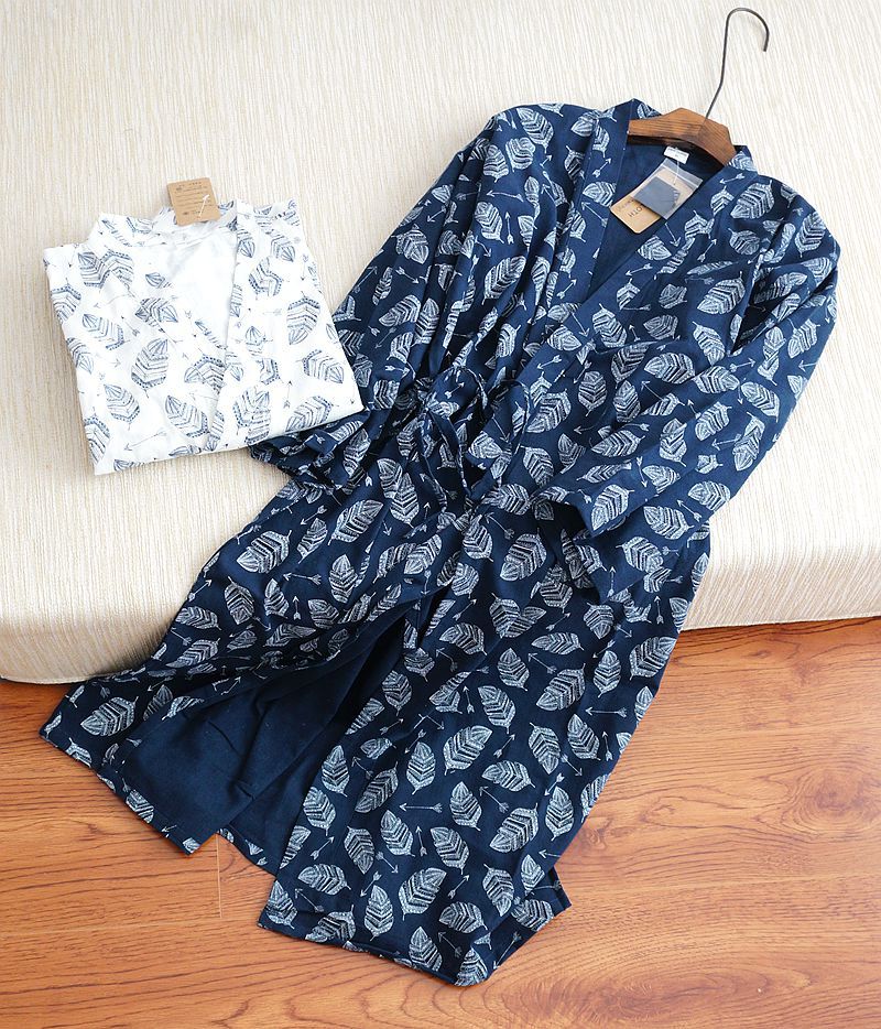 2026 Nieuwe Mannen 100% Katoen - Kimono Yukata Cotton recensie en prijs