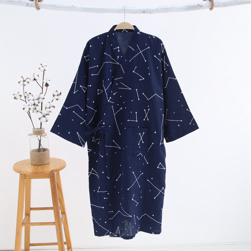 2026 Nieuwe Mannen 100% Katoen - Kimono Yukata Cotton recensie en prijs