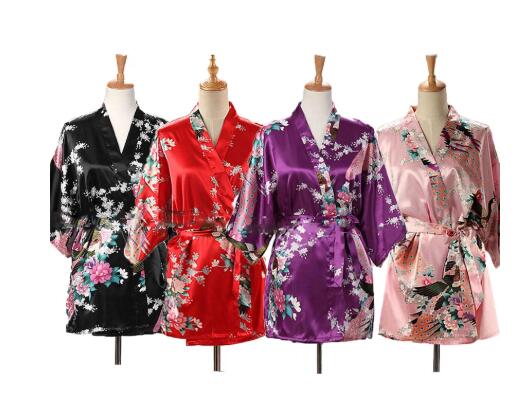Lace Up Vrouw Pauwprint Japans - Kimono Yukata Cotton recensie en prijs