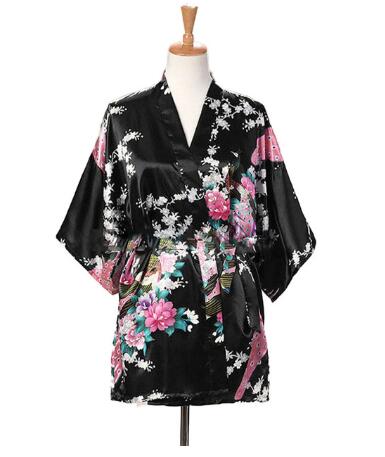 Lace Up Vrouw Pauwprint Japans - Kimono Yukata Cotton recensie en prijs