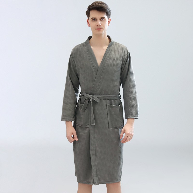 Wafelbadjassen voor heren Saun - Kimono Yukata Cotton recensie en prijs
