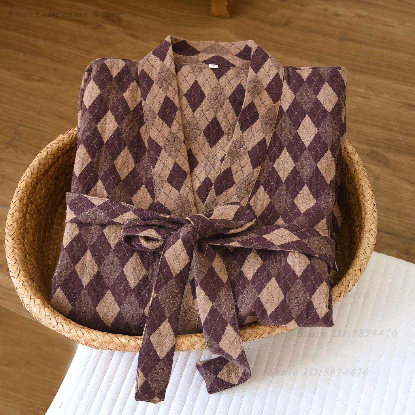 Katoenen coupe-robe Nachtkledi - Kimono Yukata Cotton recensie en prijs
