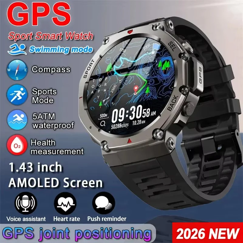 Smartwatch voor heren met GPS, - Japanese Lifestyle Called recensie en prijs