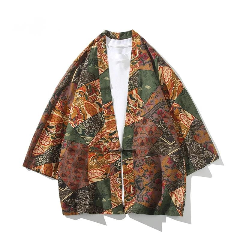Etnische stijl print yukata ma - Kimono Yukata Cotton recensie en prijs